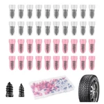 Tire Plug Kit Rubber Carbon Steel Self-tapping Screw Repair 40PCS. Fixed Price $12.95.