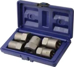 Irwin Hanson 5 Piece Bolt Extractor Set 1/2" Drive, Molded Plastic Case. Fixed Price $196.01.