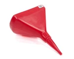 Scribner Plastics Funnel 14 In D-shape Red Each 6110R. Fixed Price $32.24.