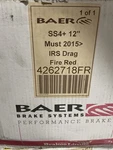 4262718FR S550 Baer Brakes 12" SS4+ Deep Stage Rear Kit, Fire Red, Slot. Fixed Price $1015.00.