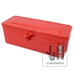 Universal Red Toolbox Fits International Ih Farmall Tractors. Fixed Price $64.99.