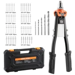 Vevor Pop Gun Kit Single Hand Riveter With 230 Blind Rivets For Metal. Fixed Price $25.99.