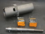 Ammco Worm Input Shaft, Quill Gear, Roller Bearings & Race 4000 Brake Lathe. Fixed Price $700.00.