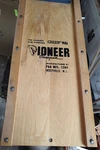 Vintage "pioneer Model 27" Wooden Mechanic's Creeper Manufactured Usa. Fixed Price $67.00.