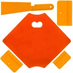 Custom Shop Body Filler Mixing Board With 4, 5, Deluxe Spreader Kit, Assorted. Fixed Price $24.53.