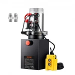 Vevor Hydraulic Pump, 8 Quart Power Unit, Double Acting Dump Trailer. Fixed Price $279.87.