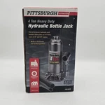 Pittsburgh Ton Heavy Duty Hydraulic Bottle Jack #66450 Open Box. Fixed Price $35.00.