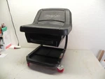 Snap-on Creeper Chair Black Vinyl/steel/integrated Storage Drawer/parts Tray. Fixed Price $389.99.