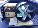 Dayton 18" Tubeaxial Fan 4C661 "no Motor Included" .new. Fixed Price $1000.00.