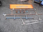 Vintage Bear Wheel Aligner Alignment Tool And Sign. Fixed Price $750.00.