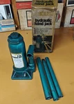 Vintage Sears 6 Ton Hydraulic Hand Jack 28.12084 Excellent Condition Works Great. Fixed Price $39.50.