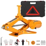 Rogtz Electric Scissor Car Jack KIT,3TON 12V Portable Auto Lift With 17.7". Fixed Price $75.89.