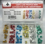 120PC Goliath Industria Low Profile Mini Automotive Fuse Assortment Kit- LPMF120. Fixed Price $15.99.