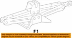 09111-47010 Toyota Jack Assy 0911147010, New Genuine Oem Part. Fixed Price $119.89.