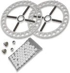 Hunter Alignment Rack Stainless Steel 14" Turn Plate Repair Rebuild Kit. Fixed Price $164.00.