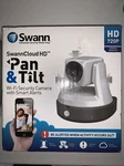 Swanncloud Hd Pan & Tilt Wi-fi Security Camera With Smart Alerts SWADS-446CAM. Fixed Price $110.99.
