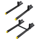 Uimoso Clamp On Pallet Forks 2000/4000LBS Heavy Duty Tractor Bucket 43"/60". Fixed Price $121.99.
