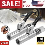 2 Pack Grease Gun Coupler High Pressure Quick Release Lock Oil Injection Nozzles. Fixed Price $10.59.