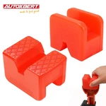Car Axle Jack Pad Lifting Stand Adapter Frame Rail Protector 2X Polyethylene. Fixed Price $10.49.