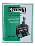 Rottler Model Series Boring Bar Flier FA1B, FA2B, FA2MA, FA4. Fixed Price $7.48.