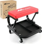 Nilight Rolling Mechanic Seat 250 Lbs Capacity Padded Stool. Fixed Price $36.99.
