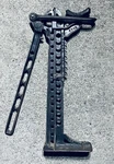 Antique Ashland Mfg Co Early Car Jack Cast Iron Black 2TSG Eureka 5TSE. Fixed Price $125.00.