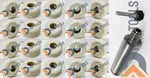 Fine Grinding Wheels Valve Seat Stones For Sioux 25PCS + 11/16" Holder Thread. Fixed Price $68.99.